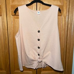 Old navy tie crop top